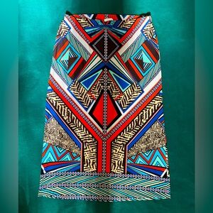 Pretty CHICO’S skirt ❤️💙🤍
